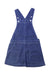 A Navy Overall Dresses from Petit Bateau in size 6T for girl. (Front View)