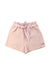 A Beige Shorts from Chickeeduck in size 4T for girl. (Front View)
