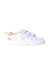 A Multicolour Sneakers from Clarks in size 5T for girl. (Front View)