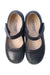 A Black Flats from Dr. Kong in size 4T for girl. (Back View)