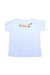 A White Short Sleeve Tops from Crewcuts in size 8Y for girl. (Front View)