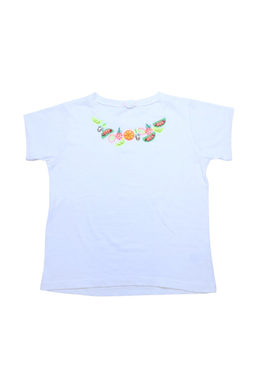 A White Short Sleeve Tops from Crewcuts in size 8Y for girl. (Front View)