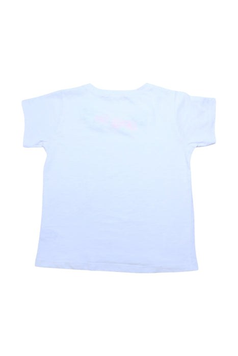 A White Short Sleeve Tops from Crewcuts in size 8Y for girl. (Back View)