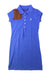 A Blue Short Sleeve Dresses from Ralph Lauren in size 7Y for girl. (Front View)