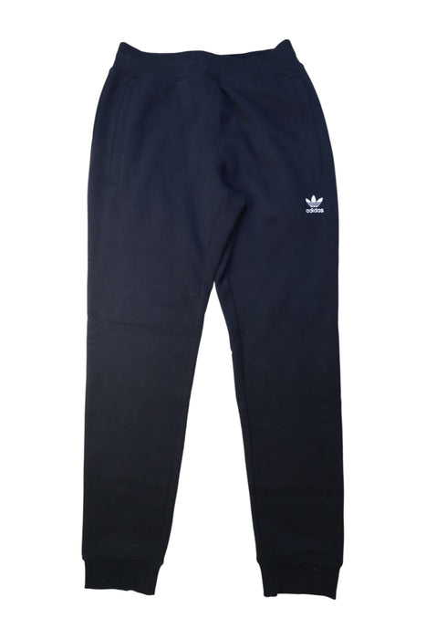 A Black Sweatpants from Adidas in size 14Y for neutral. (Front View)
