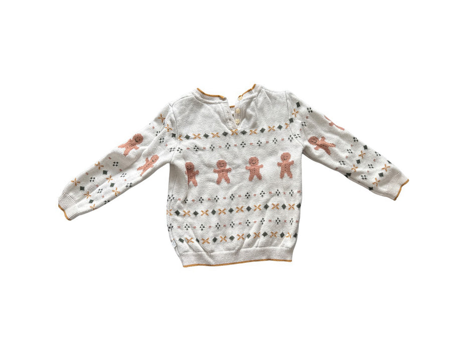 A White Knit Sweaters from Mori in size 18-24M for neutral. (Back View)