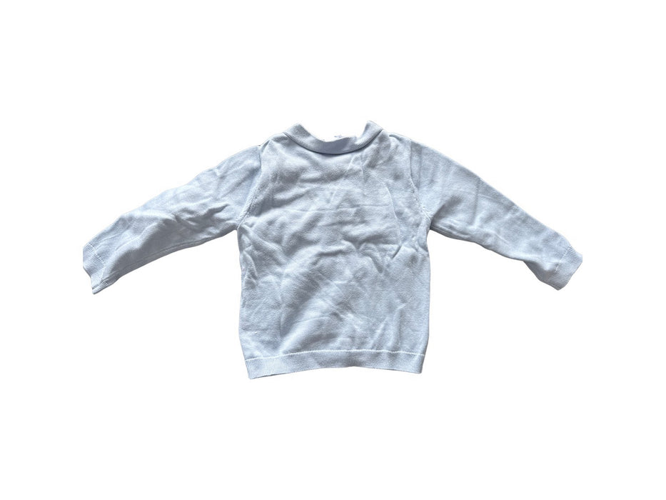 A Blue Cardigans from Jacadi in size 2T for neutral. (Back View)