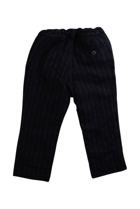 A Black Dress Pants from Jacadi in size 12-18M for boy. (Back View)