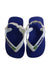 A Blue Flip Flops from Havaianas in size 12-18M for boy. (Back View)