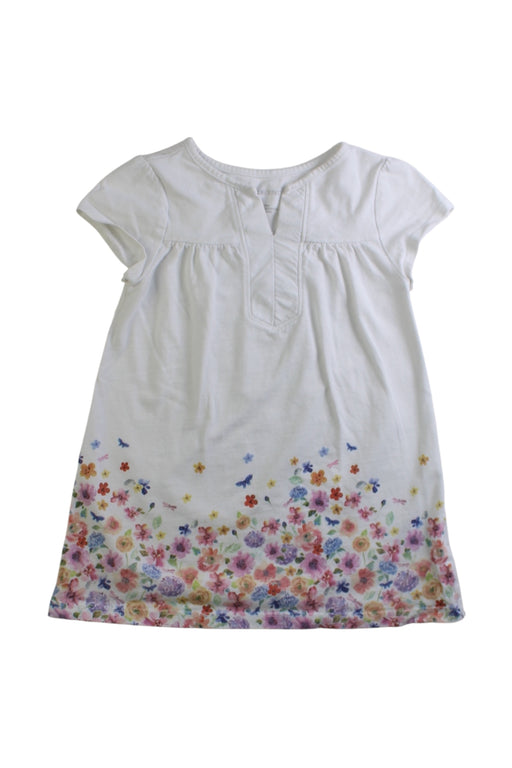 A Multicolour Short Sleeve Dresses from Lands' End in size 4T for girl. (Front View)