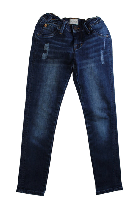A Blue Jeans from Hudson in size 6T for girl. (Front View)