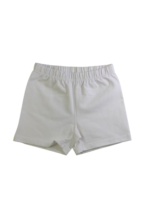 A White Shorts from Hanna Andersson in size 8Y for girl. (Front View)