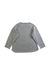 A Grey Long Sleeve Shirts from Petit Bateau in size 3T for girl. (Back View)
