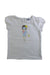 A White Short Sleeve Shirts from Janie & Jack in size 5T for girl. (Front View)