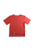 A Red Long Sleeve T Shirts from Chateau de Sable in size 4T for boy. (Back View)