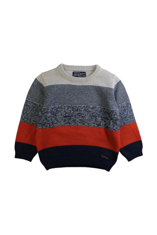 A Multicolour Knit Sweaters from Mayoral in size 3T for boy. (Front View)