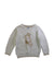 A White Knit Sweaters from Janie & Jack in size 3T for boy. (Front View)