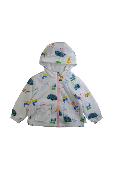 A Multicolour Rain Jackets from Fila in size 4T for girl. (Front View)