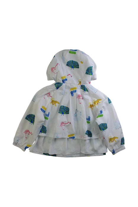 A Multicolour Rain Jackets from Fila in size 4T for girl. (Back View)