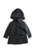 A Navy Coats from Jacadi in size 2T for girl. (Front View)