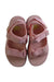 A Pink Sandals from New Balance in size 5T for girl. (Back View)