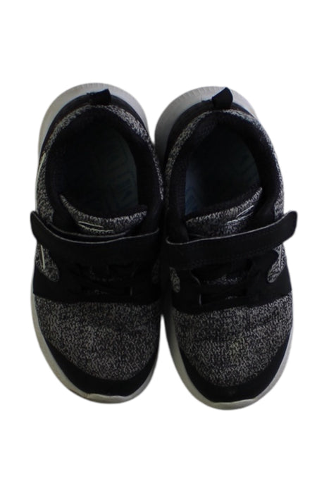 A Black Sneakers from Dr. Kong in size 5T for boy. (Back View)