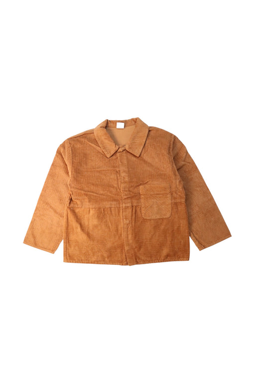 A Brown Lightweight Jackets from COS in size 6T for girl. (Front View)