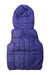 A Blue Outerwear Vests from Chickeeduck in size 5T for girl. (Back View)