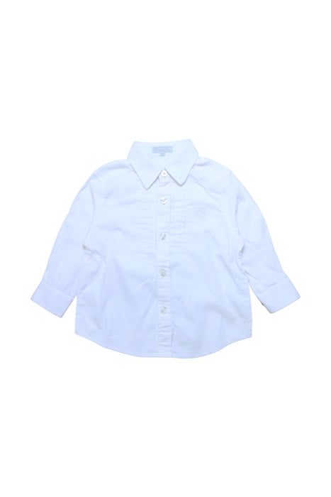 A White Long Sleeve Shirts from Nicholas & Bears in size 12-18M for girl. (Front View)