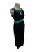 A Black Sleeveless Dresses from Seraphine in size M for maternity. (Front View)