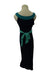 A Black Sleeveless Dresses from Seraphine in size M for maternity. (Back View)
