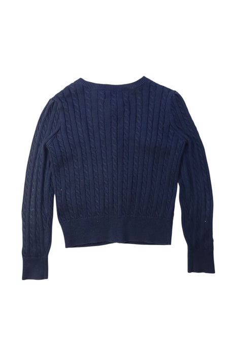 A Navy Cardigans from Polo Ralph Lauren in size 5T for girl. (Back View)