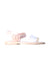 A Pink Sandals from Melissa in size 5T for girl. (Front View)