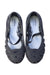 A Black Flats from Mini Melissa Jason Wu in size 5T for girl. (Back View)