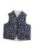 A Navy Outerwear Vests from Seed in size 12-18M for girl. (Front View)