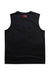 A Black Sleeveless T Shirts from Under Armour in size 10Y for boy. (Back View)