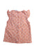 A Pink Sleeveless Tops from Polarn O. Pyret in size 3T for girl. (Back View)
