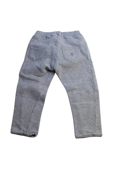 A Grey Casual Pants from Petit Bateau in size 3T for neutral. (Back View)