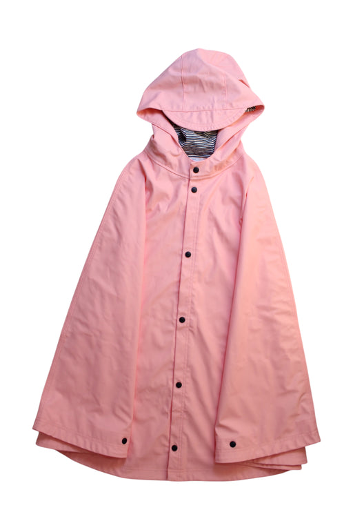 A Pink Capes & Ponchos from Petit Bateau in size 12Y for girl. (Front View)