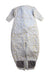 A Grey Sleepsacs from ErgoPouch in size 4T for neutral. (Back View)
