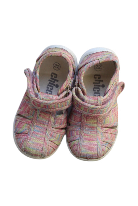 A Multicolour Flats from Chicco in size 18-24M for girl. (Back View)