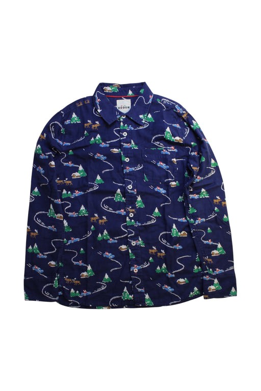 A Multicolour Long Sleeve Shirts from Boden in size 14Y for boy. (Front View)