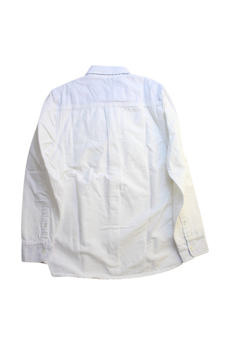 A White Long Sleeve Shirts from Boden in size 12Y for boy. (Back View)