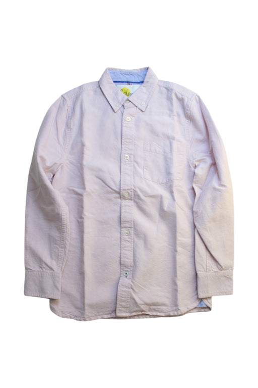 A White Long Sleeve Shirts from Boden in size 12Y for boy. (Front View)