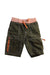 A Green Shorts from Boden in size 4T for boy. (Front View)