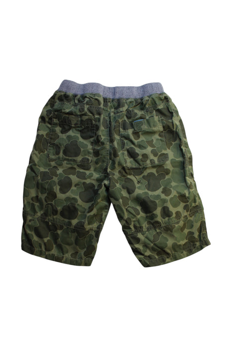 A Green Shorts from Boden in size 12Y for boy. (Back View)
