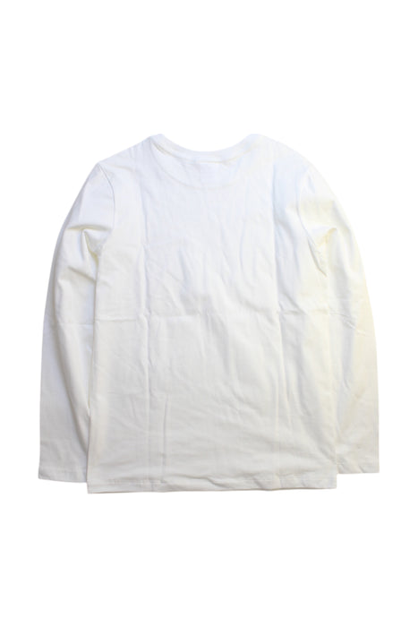 A White Long Sleeve T Shirts from Hanna Andersson in size 12Y for boy. (Back View)