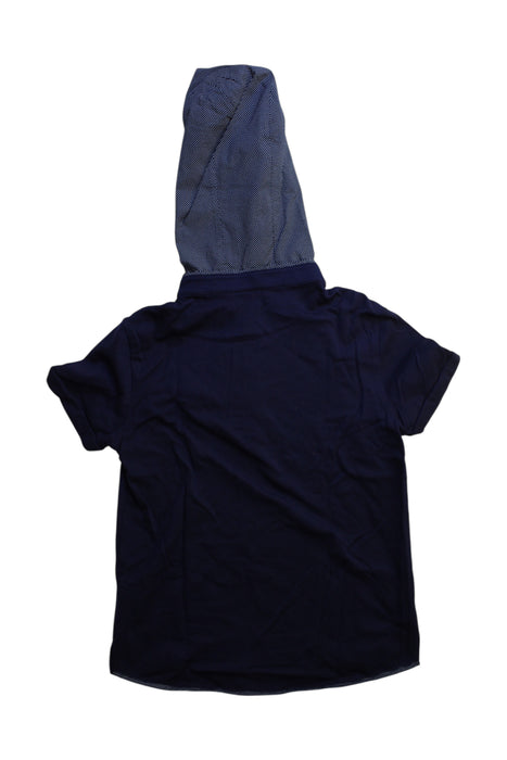 A Navy Short Sleeve Polos from Nicholas & Bears in size 8Y for boy. (Back View)