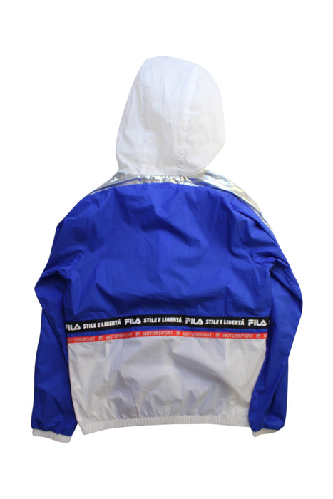 A Multicolour Lightweight Jackets from Fila in size 12Y for boy. (Back View)