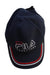A Navy Caps from Fila in size O/S for neutral. (Front View)